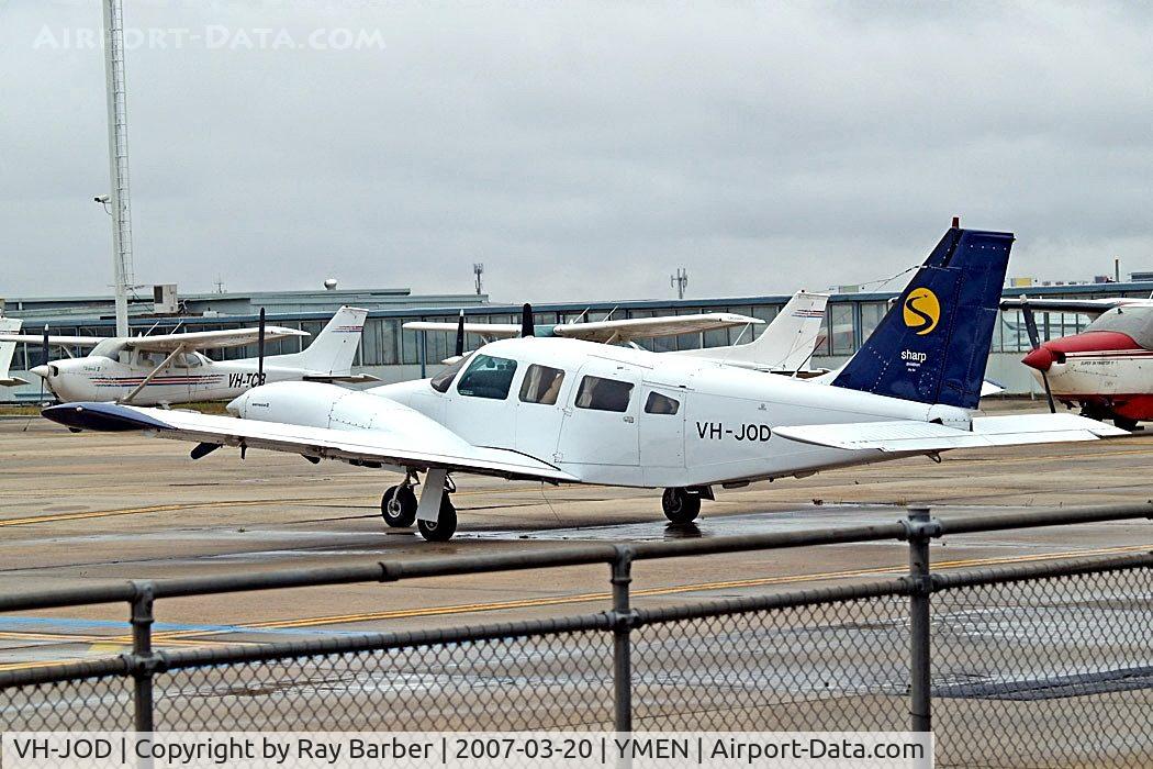 VH-JOD, 1978 Piper PA-34-200T C/N 34-7871062, Piper PA-34-200T Seneca II [34-7870162] Melbourne-Essendon~VH 20/03/2007