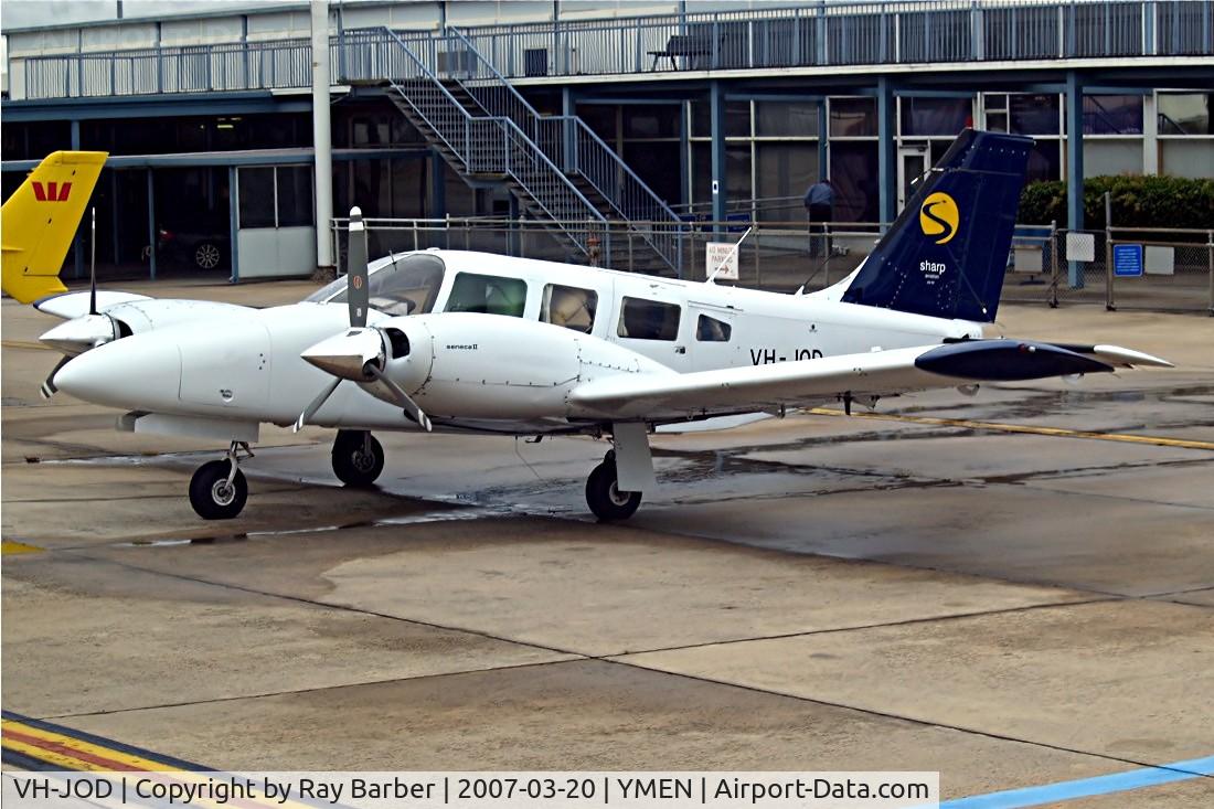 VH-JOD, 1978 Piper PA-34-200T C/N 34-7871062, Piper PA-34-200T Seneca II [34-7870162] Melbourne-Essendon~VH 20/03/2007