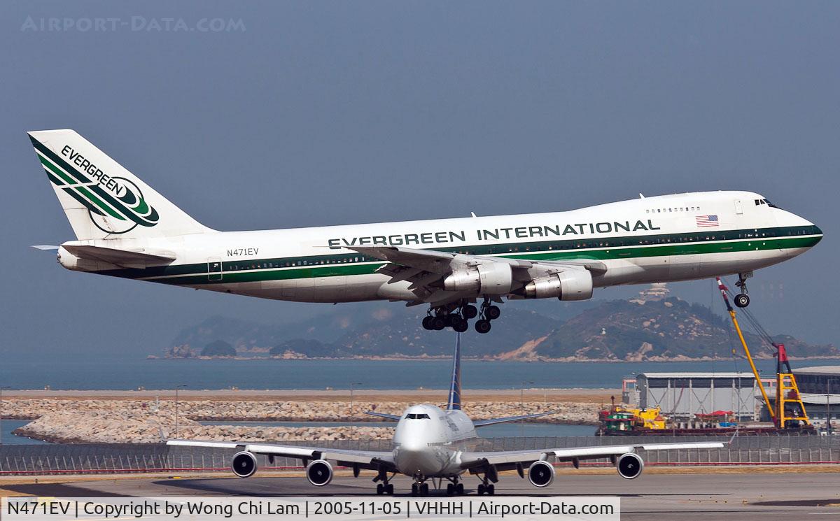 N471EV, 1973 Boeing 747-273C C/N 20651, Evergreen International Airlines