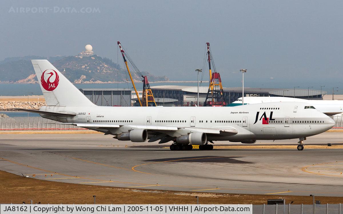 JA8162, 1983 Boeing 747-246B C/N 22991, Japan Airlines
