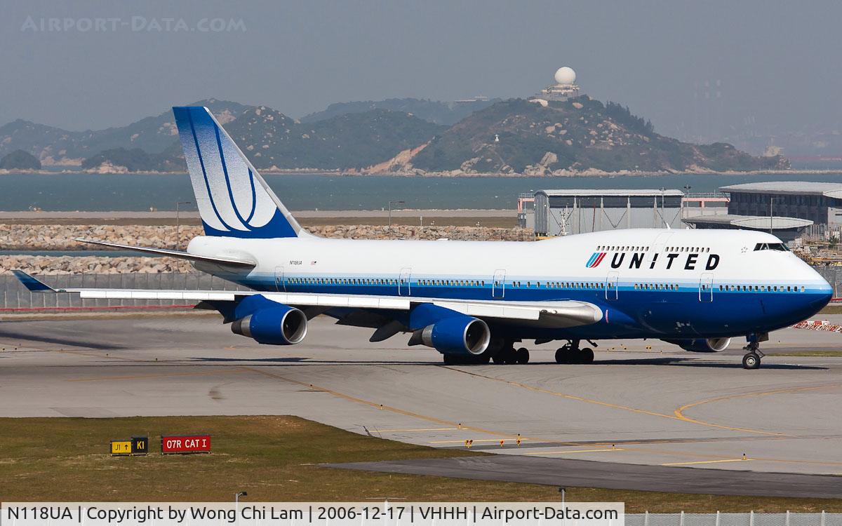 N118UA, 1999 Boeing 747-422 C/N 28811, United Airlines