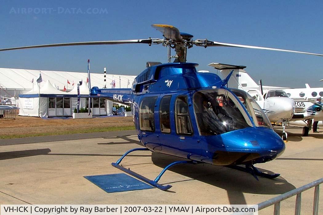 VH-ICK, Bell 407 C/N 53260, Bell 407 [53260] (Hawker Pacific) Avalon~VH 22/03/2007