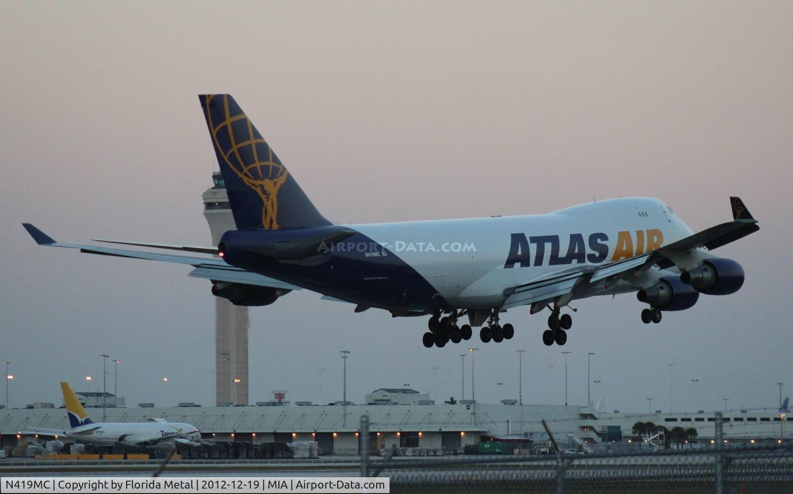 N419MC, 1996 Boeing 747-48EF C/N 28367, Atlas 747-400