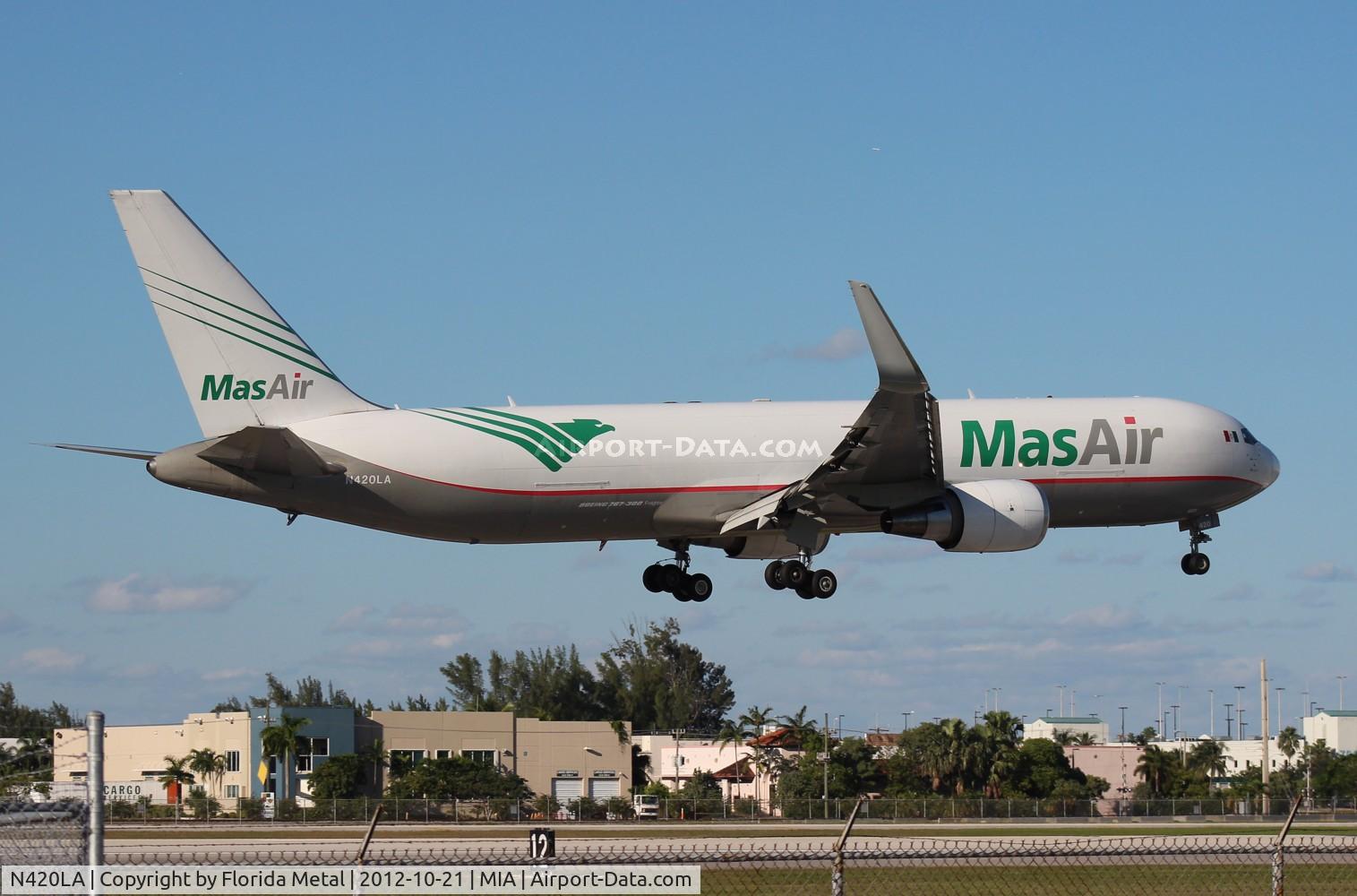 N420LA, 2006 Boeing 767-316F C/N 34627, MASAir Cargo 767-300F