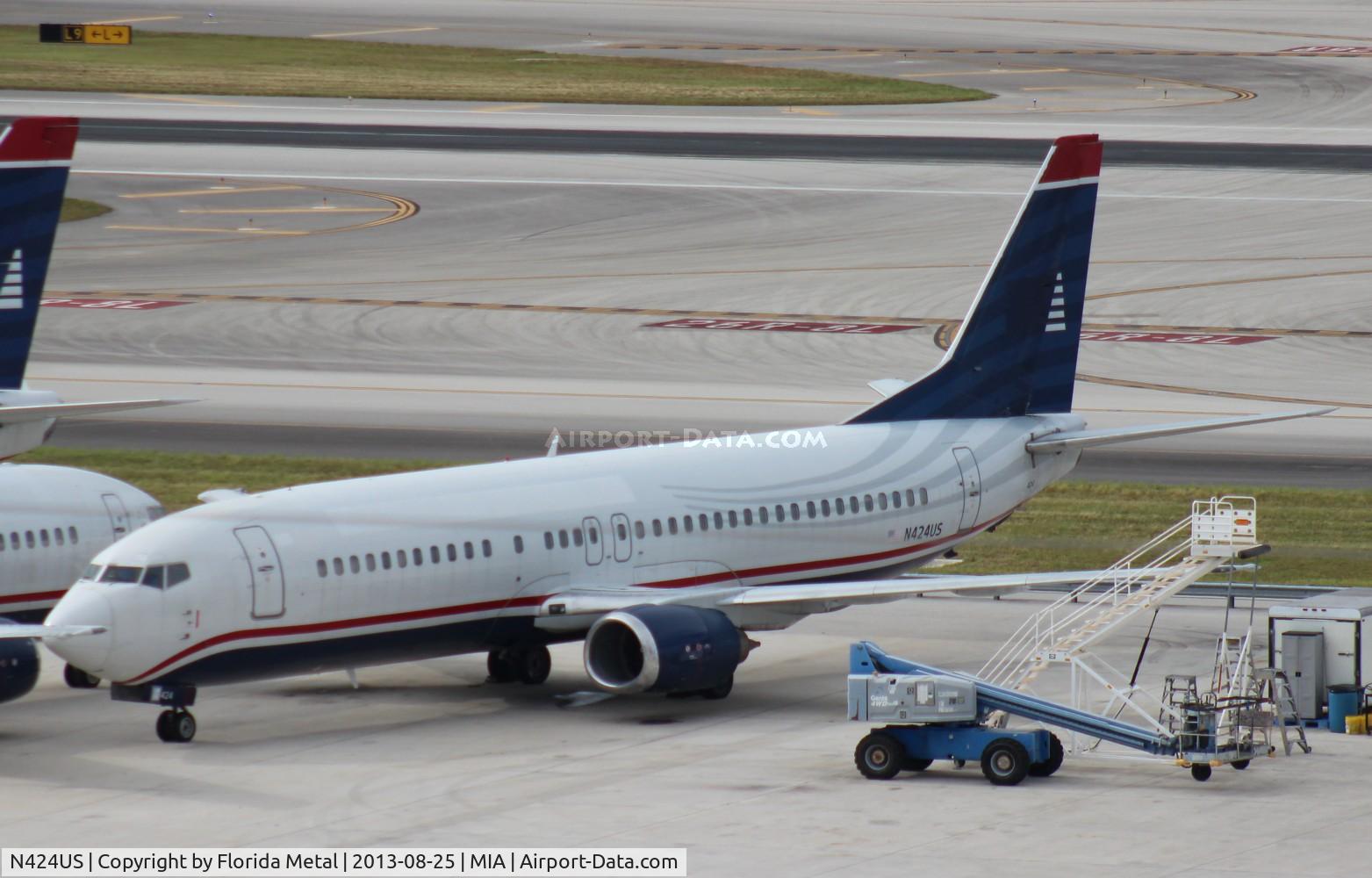 N424US, 1989 Boeing 737-401 C/N 23991, Former USAirways 737-400