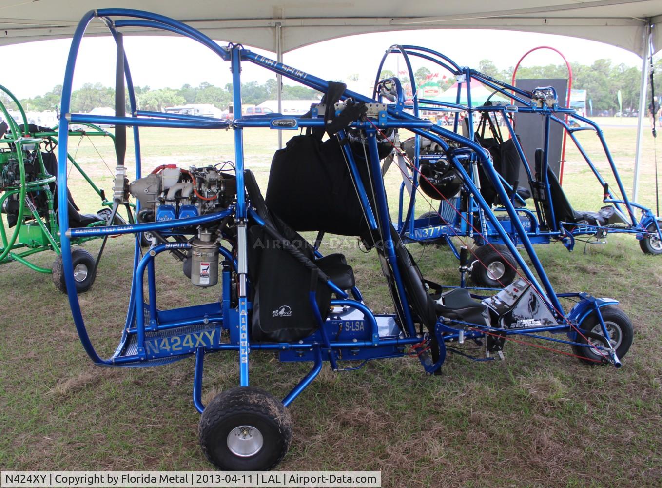 N424XY, Powrachute Llc AIRWOLF 912ULS C/N A140ULS, Airwulf 912ULS