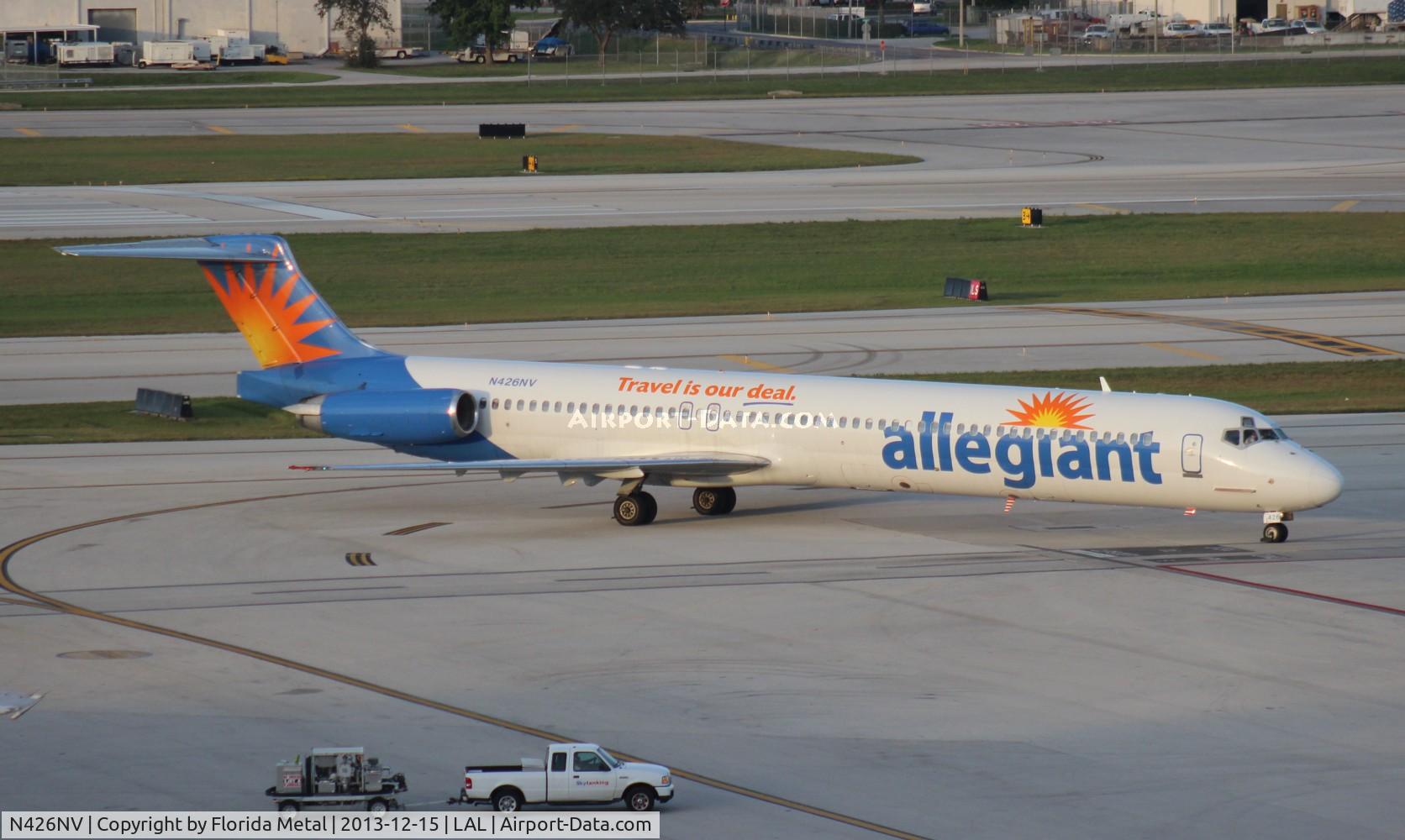 N426NV, 1986 McDonnell Douglas MD-82 (DC-9-82) C/N 49437, Allegiant MD-82