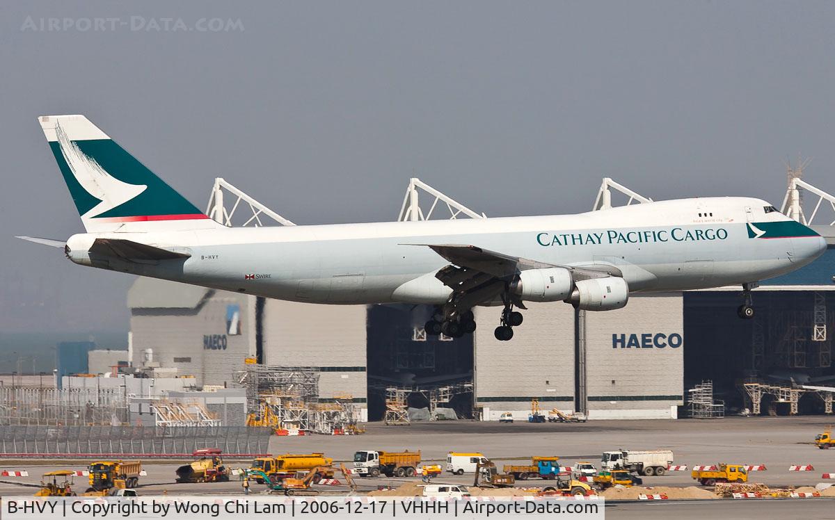 B-HVY, 1980 Boeing 747-236F/SCD C/N 22306, Cathay Pacific Cargo