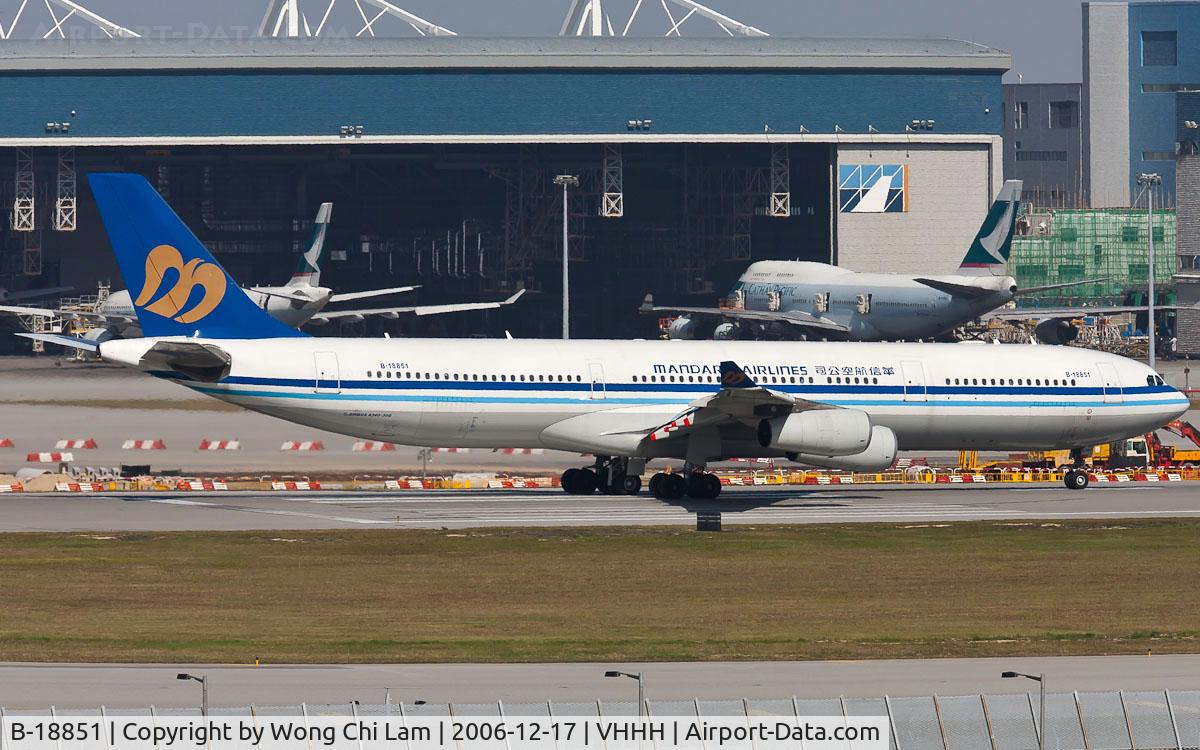 B-18851, 2003 Airbus A340-313X C/N 528, Mandarin Airlines