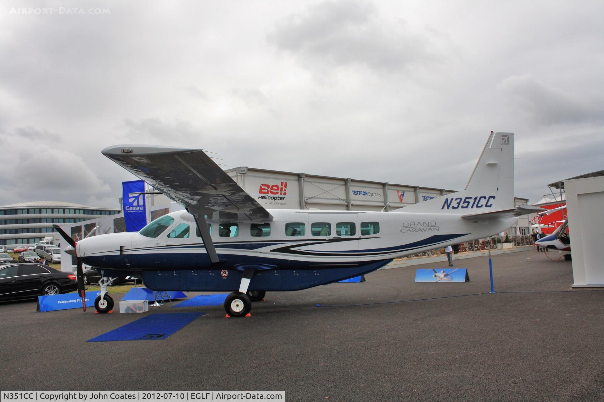 N351CC, 2012 Cessna 208B Grand Caravan C/N 208B2351, At FIA 2012