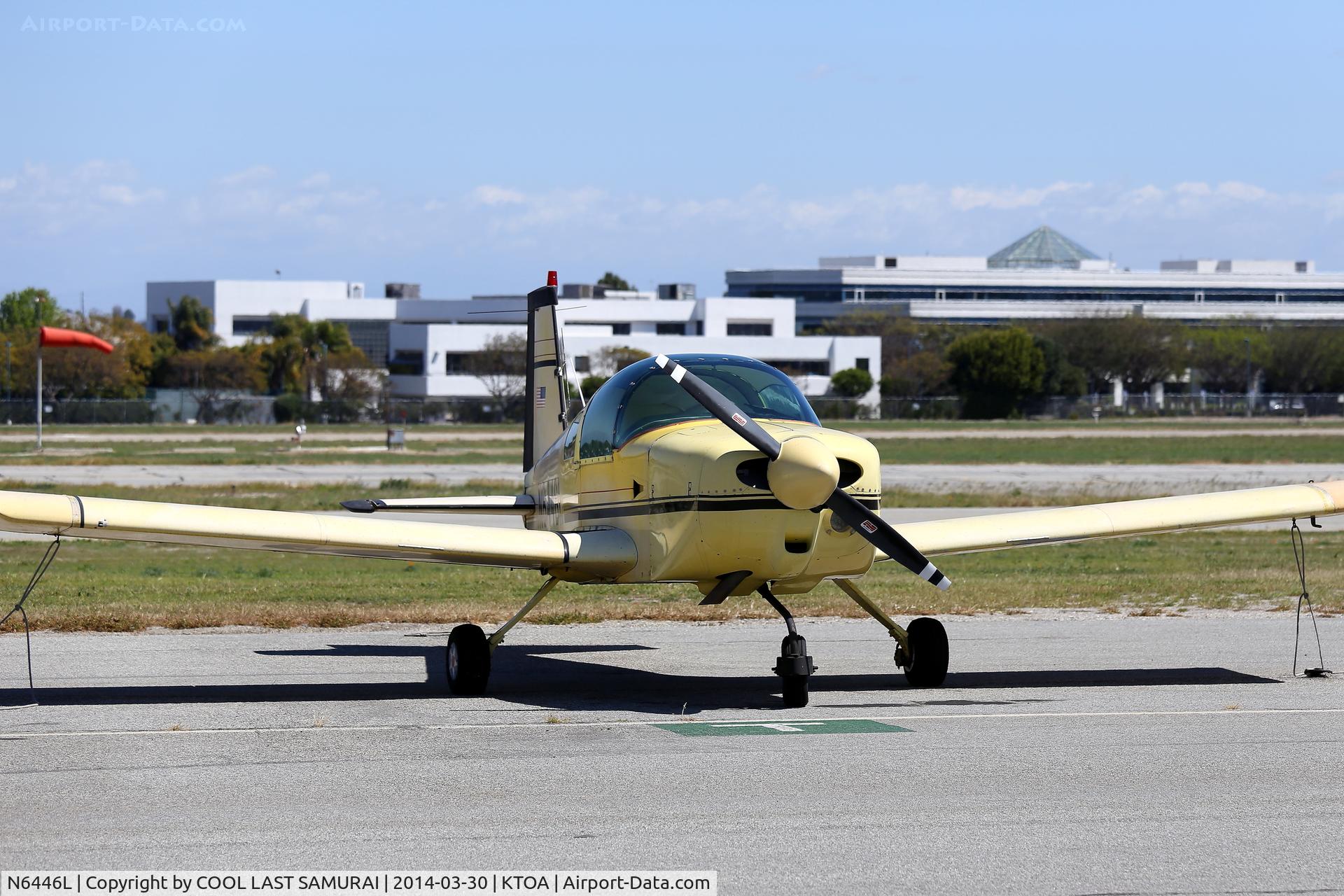 N6446L, 1972 American Aviation AA-1A Trainer C/N AA1A-0446, 46L at TOA transient parking