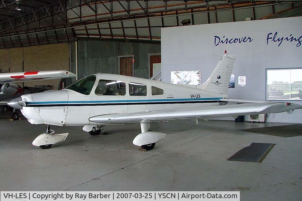 VH-LES, 1975 Piper PA-28-151 C/N 28-7515226, Piper PA-28-151 Cherokee Warrior [28-7515226] Camden~VH 25/03/2007