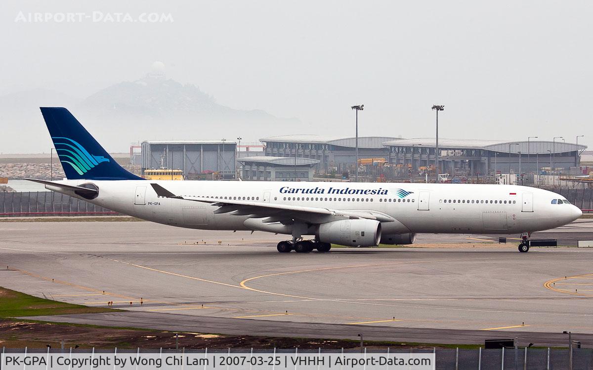 PK-GPA, 1996 Airbus A330-341 C/N 138, Garuda Indonesia