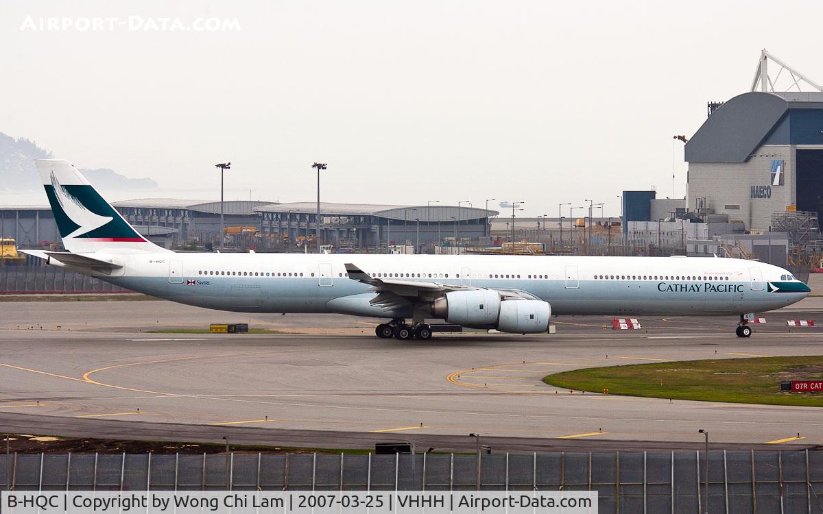 B-HQC, 2003 Airbus A340-642 C/N 475, Cathay Pacific