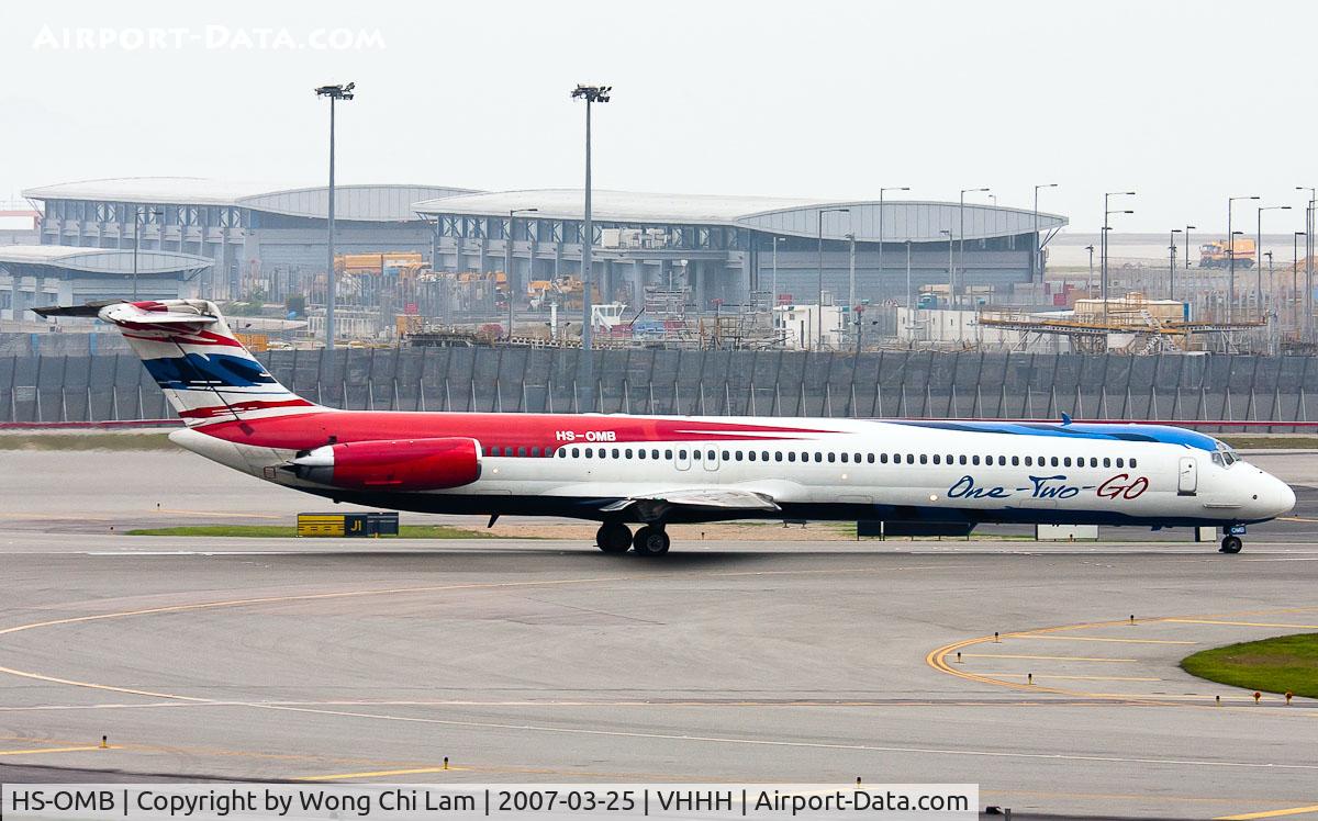 HS-OMB, 1986 McDonnell Douglas MD-82 (DC-9-82) C/N 49441, One-Two Go