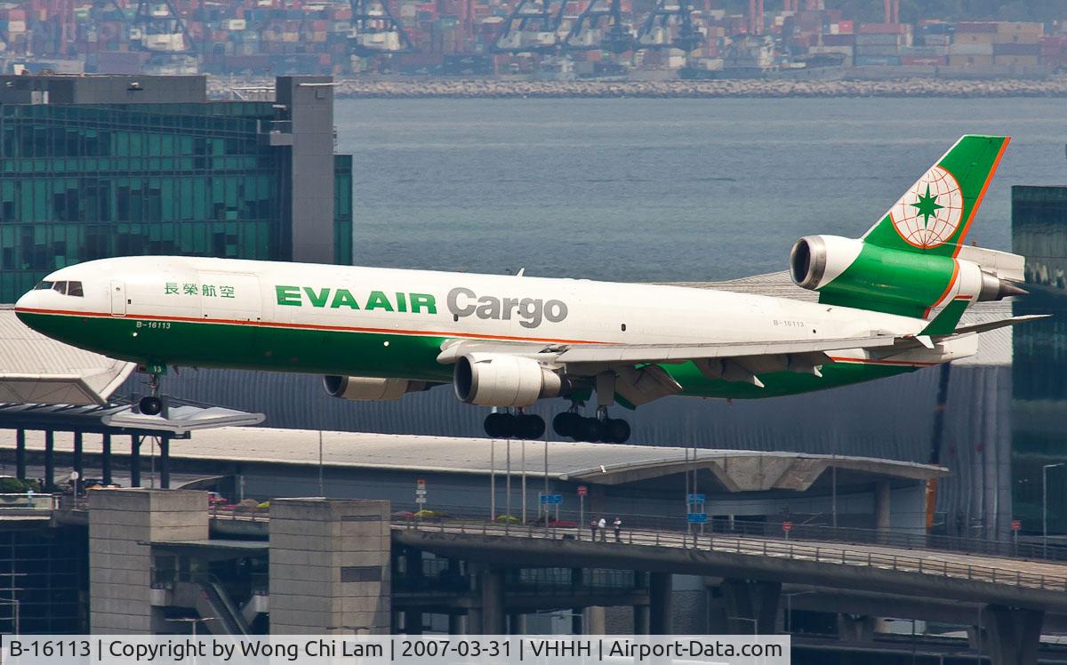 B-16113, 1999 McDonnell Douglas MD-11F C/N 48790, EVA Airways Cargo