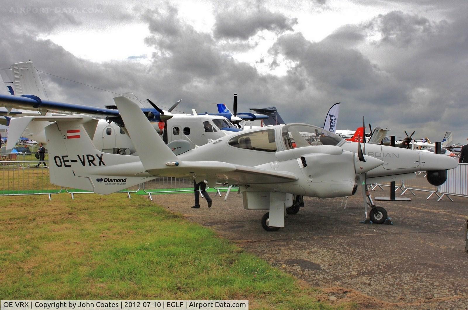 OE-VRX, Diamond DA-42 Twin Star C/N 42.M013, At FIA 2012