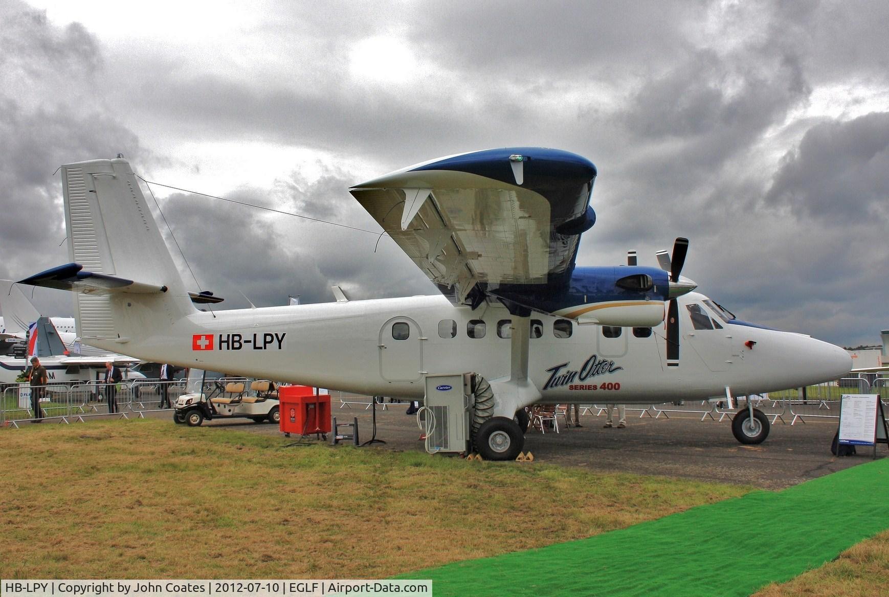 HB-LPY, 2011 Viking DHC-6-400 Twin Otter C/N 851, At FIA 2012