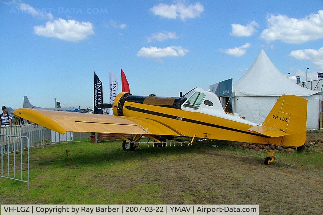 VH-LGZ, 1967 Ayres 600-S2D C/N 600-1376D, Snow S-2D 600 Thrush Commander [1376D] Avalon~VH 22/03/2007