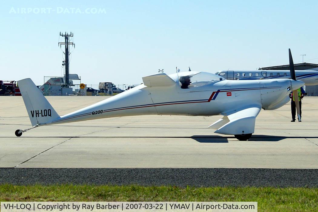 VH-LOQ, 1991 QAC Quickie Q200 C/N V107, VH-LOQ   QAC Q200 Quickie [V107] Avalon~VH 22/03/2007