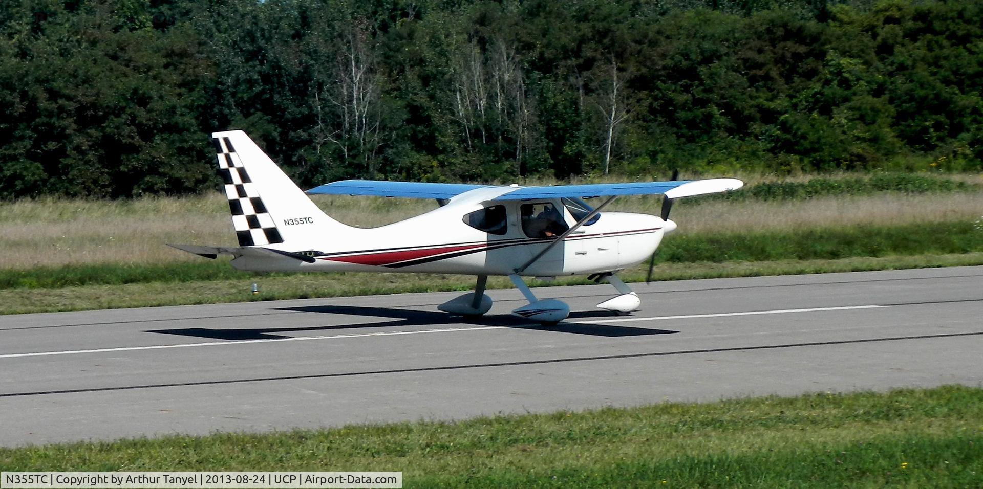N355TC, 2008 Stoddard-Hamilton Glastar C/N 5243, Taxiing after landing @ UCP Wheels and Wings Airshow