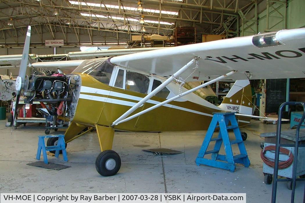 VH-MOE, 1959 Piper PA-22-150 C/N 22-7121, Piper PA-22-150 Tri-Pacer [22-7121] Sydney-Bankstown~VH 28/03/2007