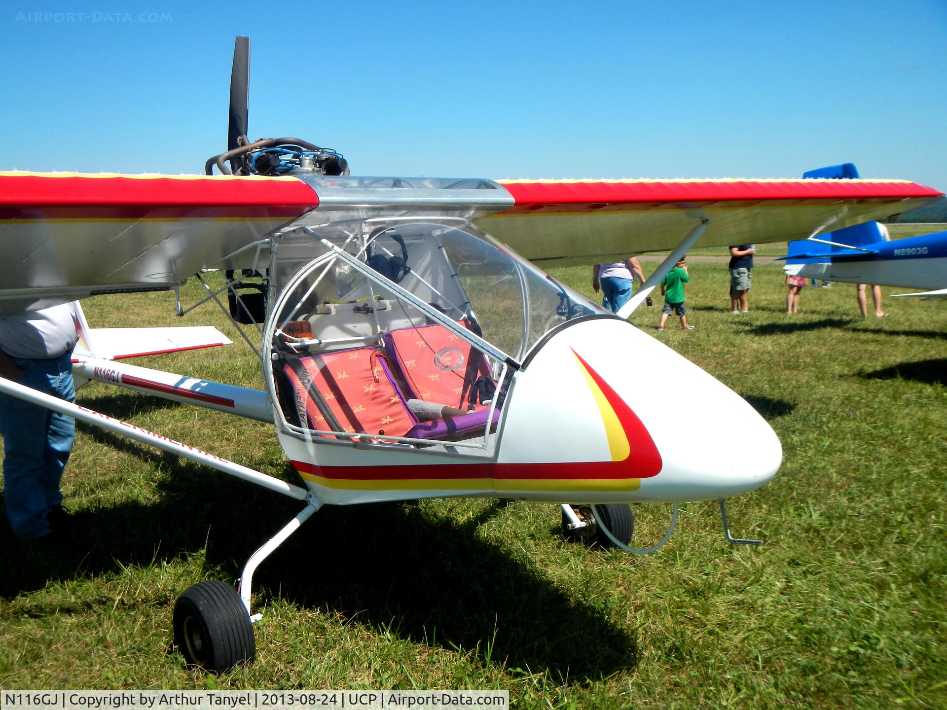 N116GJ, Kolb Twinstar Mk III C/N 0093, On display @ UCP Wheels and Wings Airshow