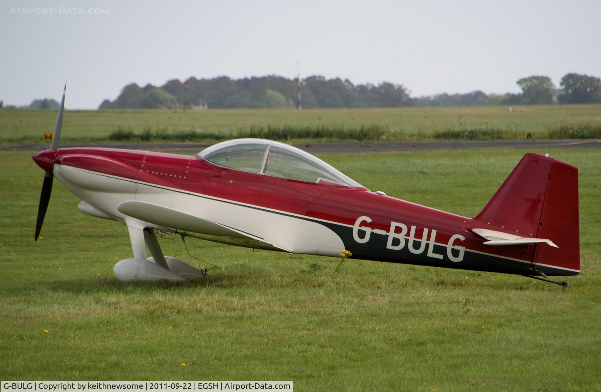 G-BULG, 1989 Vans RV-4 C/N JRV4-1, Lovely Visitor !
