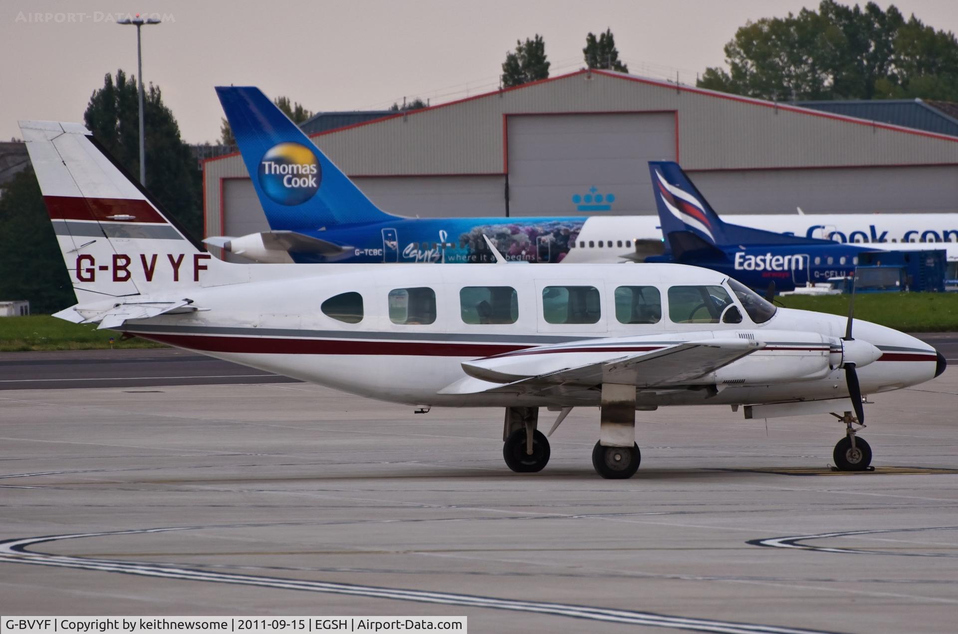 G-BVYF, 1979 Piper PA-31-350 Navajo Chieftain Chieftain C/N 31-7952102, Nice Visitor !