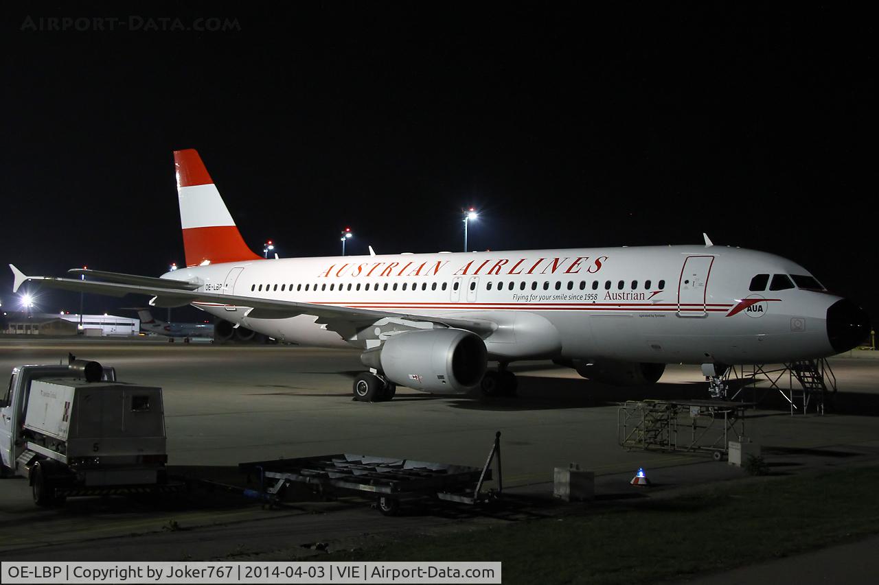 OE-LBP, 1998 Airbus A320-214 C/N 797, Austrian Airlines