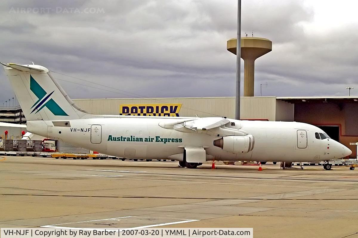 VH-NJF, 1991 British Aerospace BAe.146-300 C/N E3198, VH-NJF   BAe 146-300QT [E3198] (Australian Air Express) Melbourne-Tullamarine~VH 20/03/2007