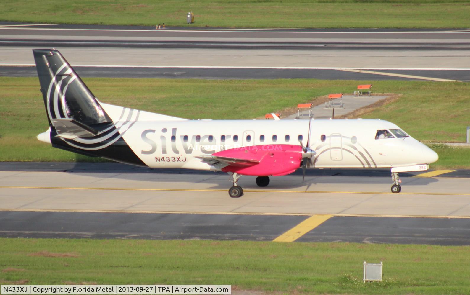 N433XJ, 1997 Saab 340B C/N 340B-433, Silver Airways Saab 340B