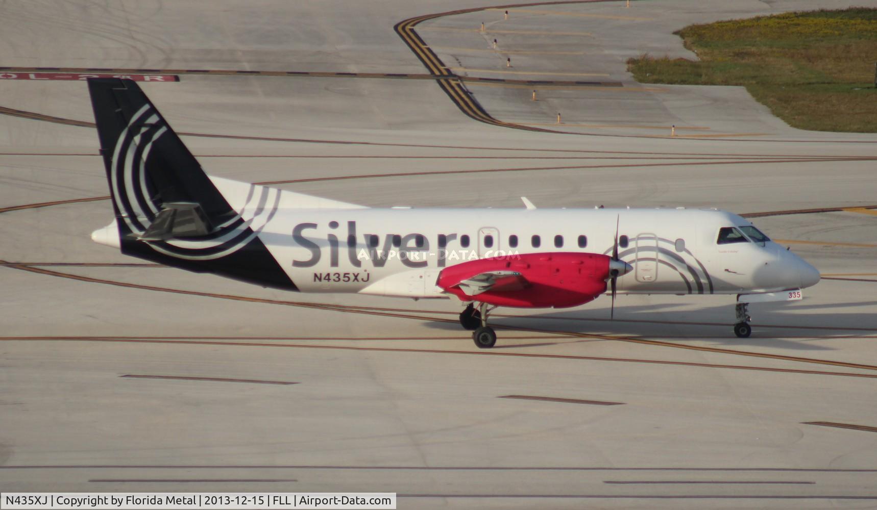 N435XJ, 1998 Saab 340B C/N 340B-435, Silver Airways Saab 340B