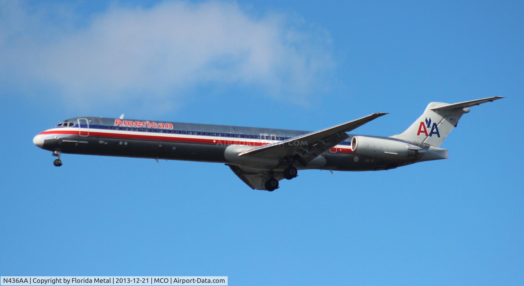 N436AA, 1987 McDonnell Douglas MD-83 (DC-9-83) C/N 49454, American MD-83