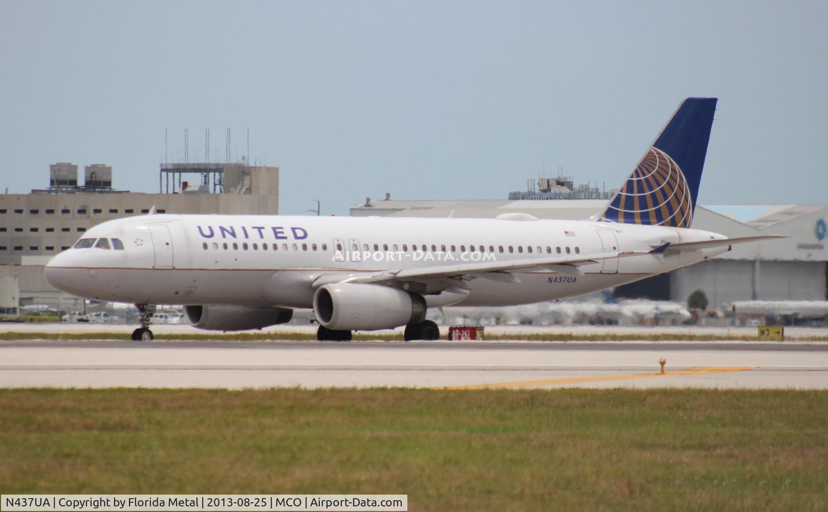 N437UA, 1997 Airbus A320-232 C/N 655, United A320