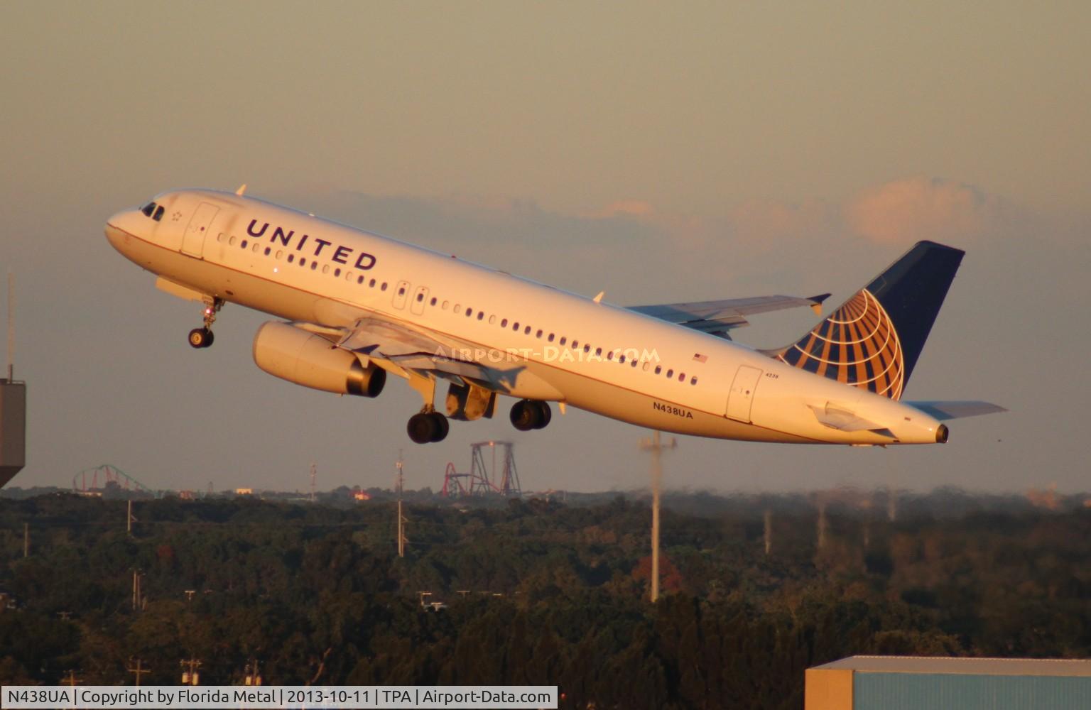 N438UA, 1997 Airbus A320-232 C/N 678, United A320