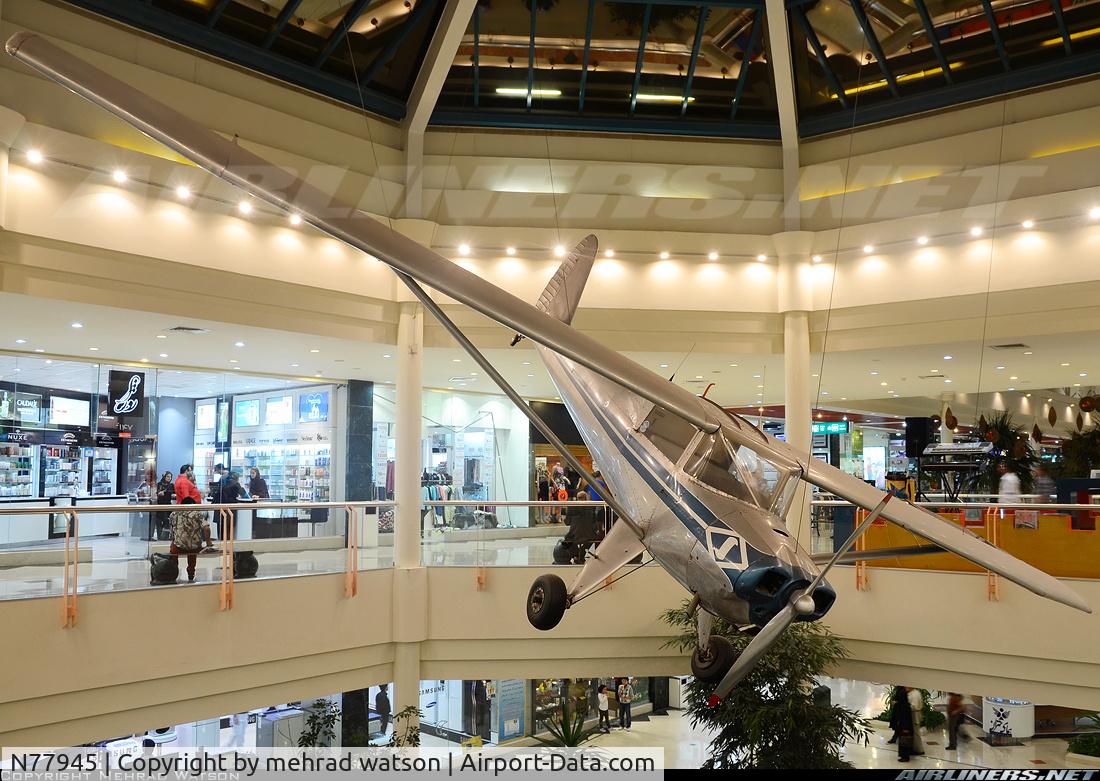 N77945, Luscombe 8A C/N 3672, Hangd in paradise mall in Kish iseland - Iran.