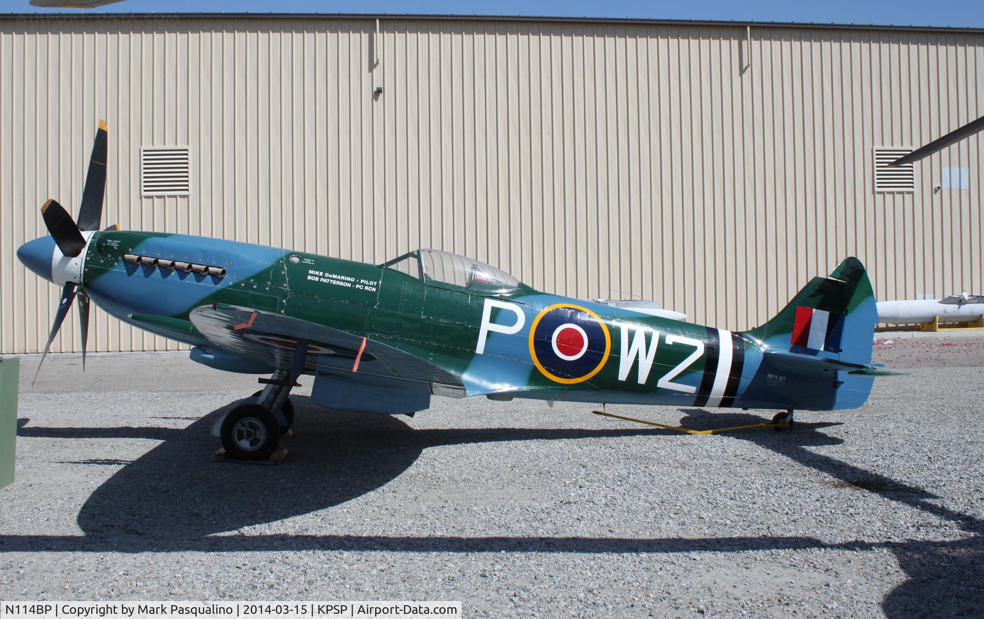 N114BP, 1945 Supermarine 379 Spitfire FR.XIVc C/N 6S/648206, Spitfire FR.XIVc