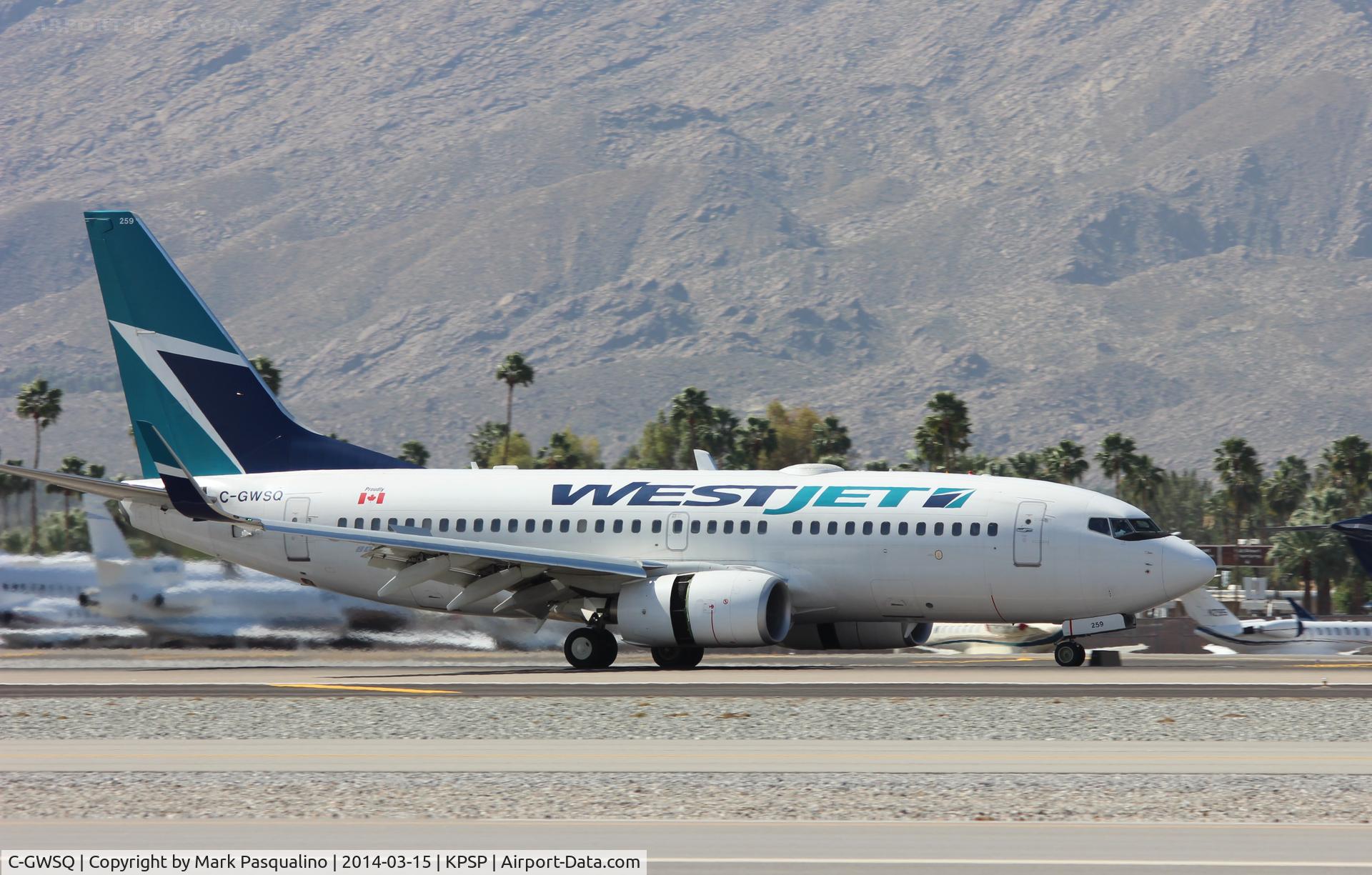 C-GWSQ, 2009 Boeing 737-7CT C/N 37091, Boeing 737-700