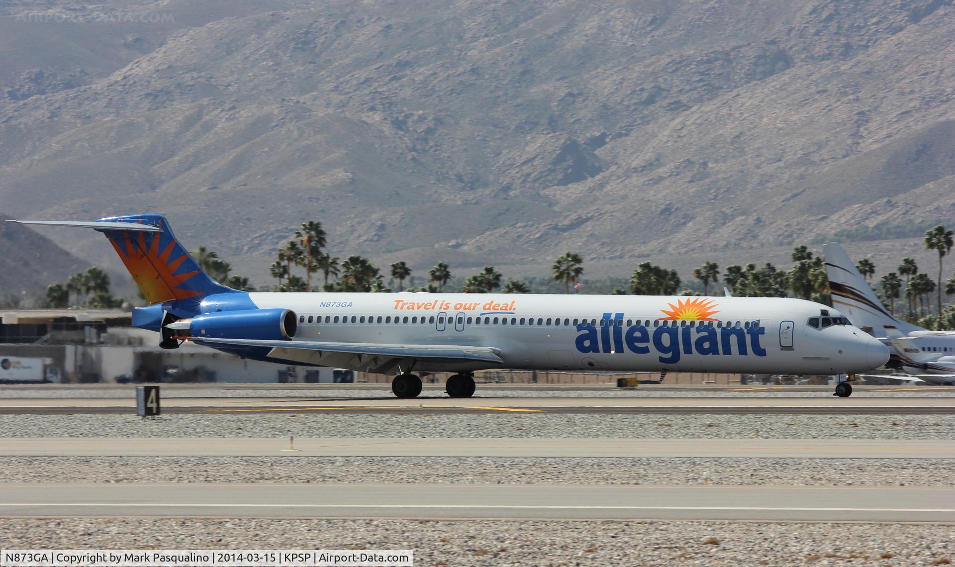 N873GA, 1988 McDonnell Douglas MD-83 (DC-9-83) C/N 49658, MD-83