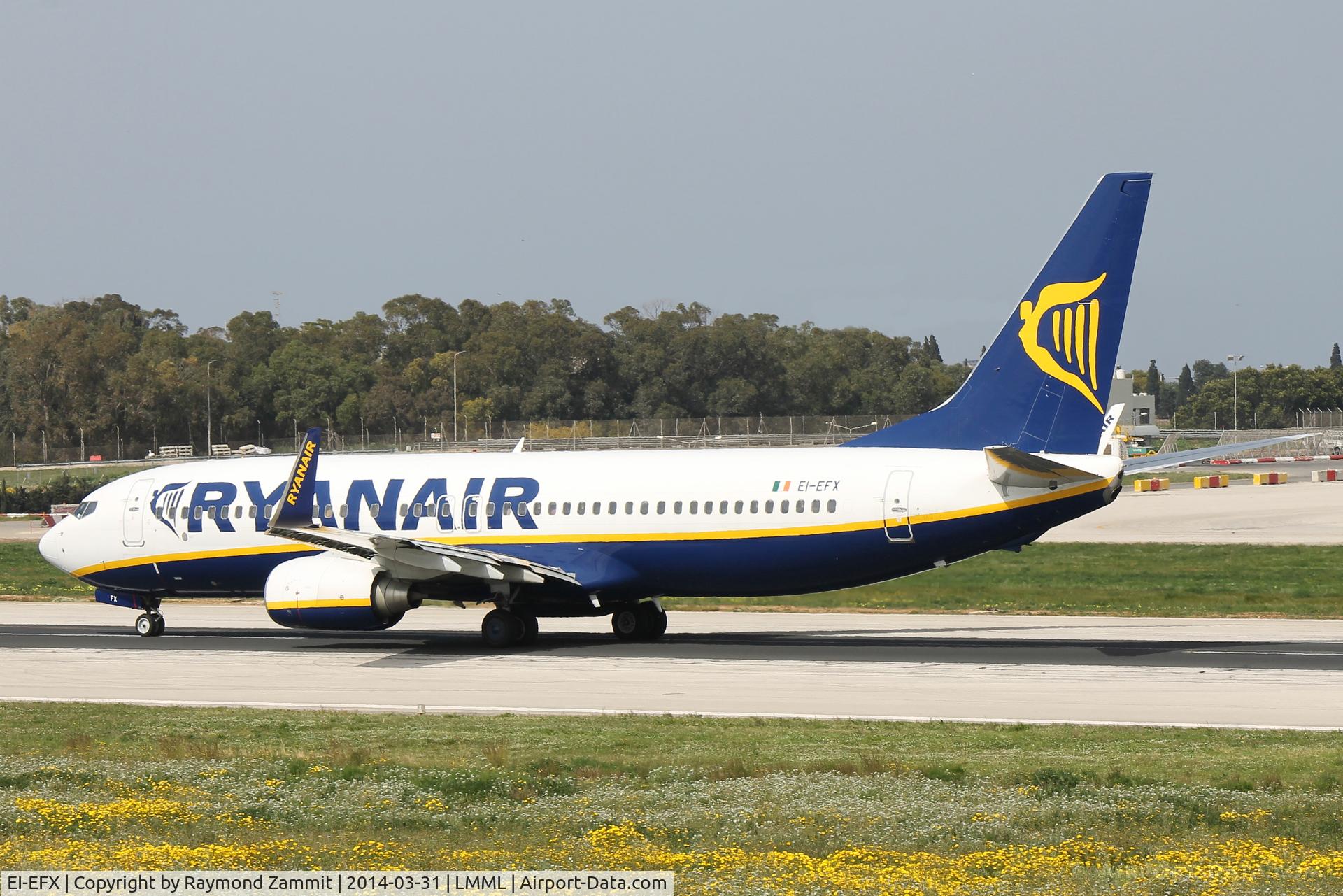 EI-EFX, 2009 Boeing 737-8AS C/N 35019, B737 EI-EFX Ryanair 31-3-14