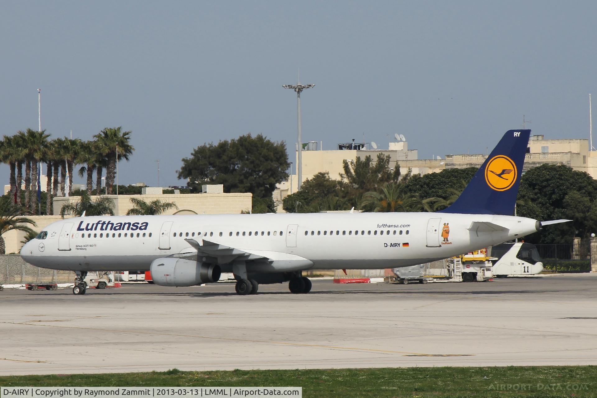 D-AIRY, 1998 Airbus A321-131 C/N 0901, A321 D-AIRY Lufthansa