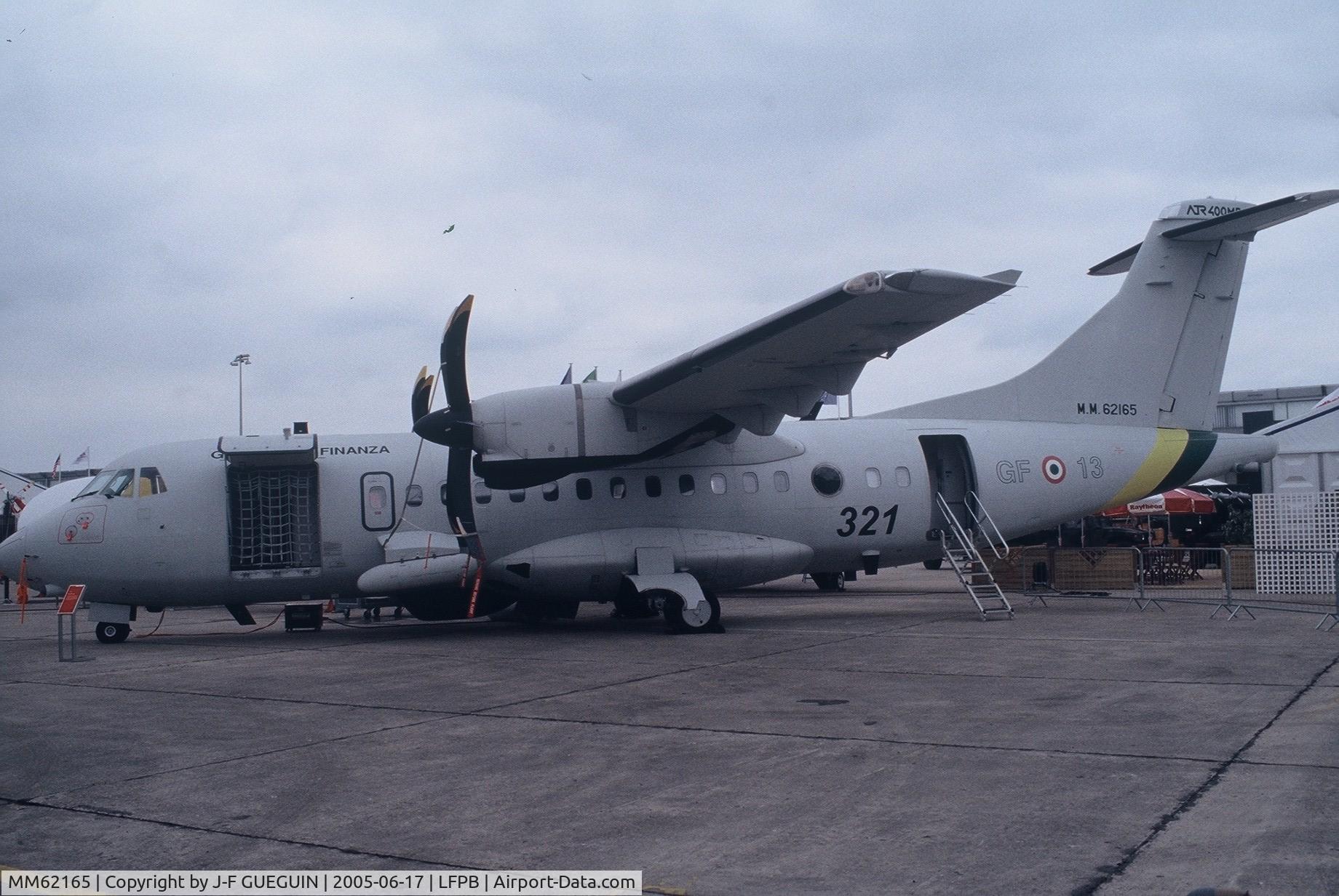 MM62165, 1996 ATR 42-400MP Surveyor C/N 500, On display at Paris-Le Bourget 2005 airshow.