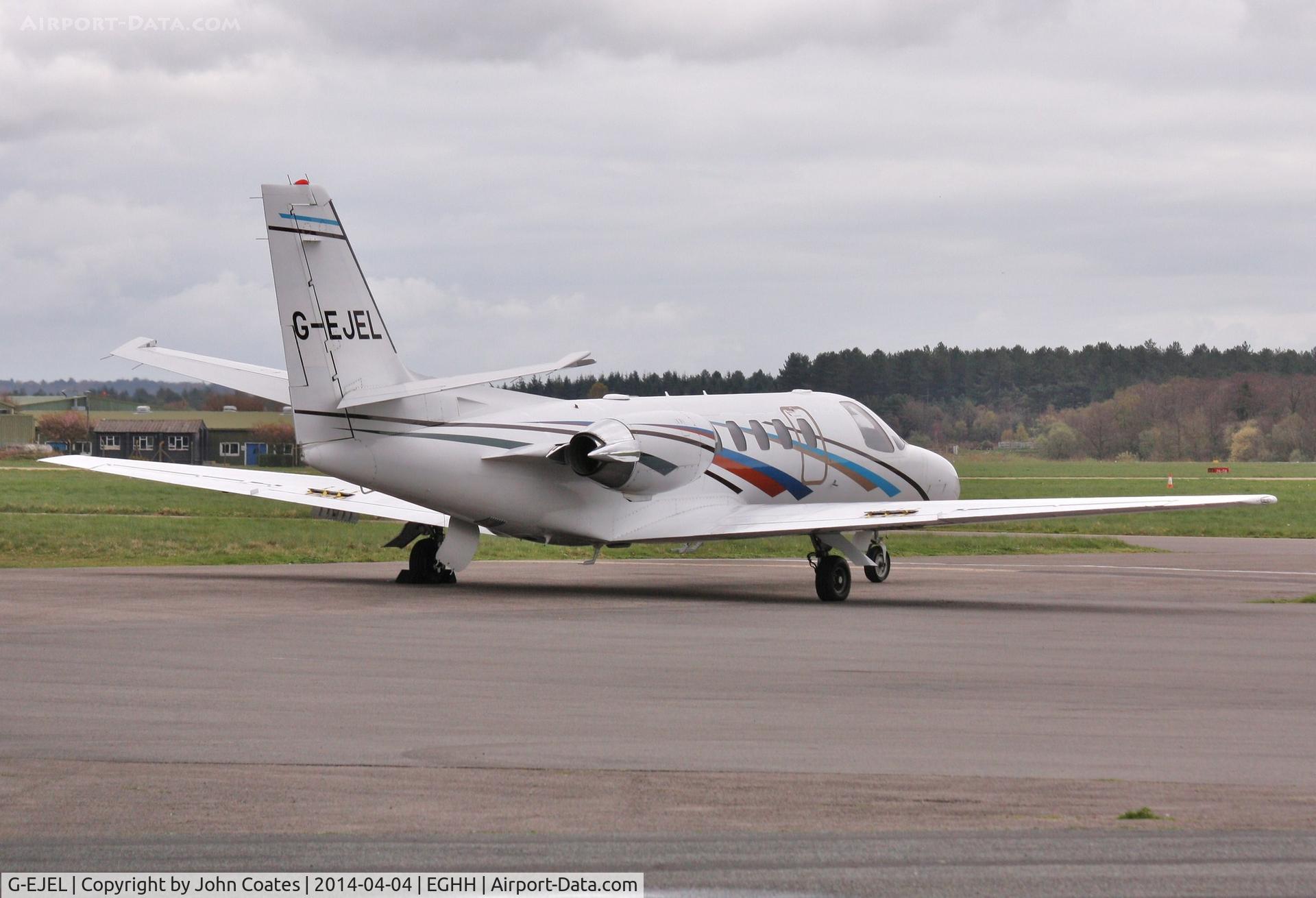G-EJEL, 1990 Cessna 550 Citation II C/N 550-0643, At CSE