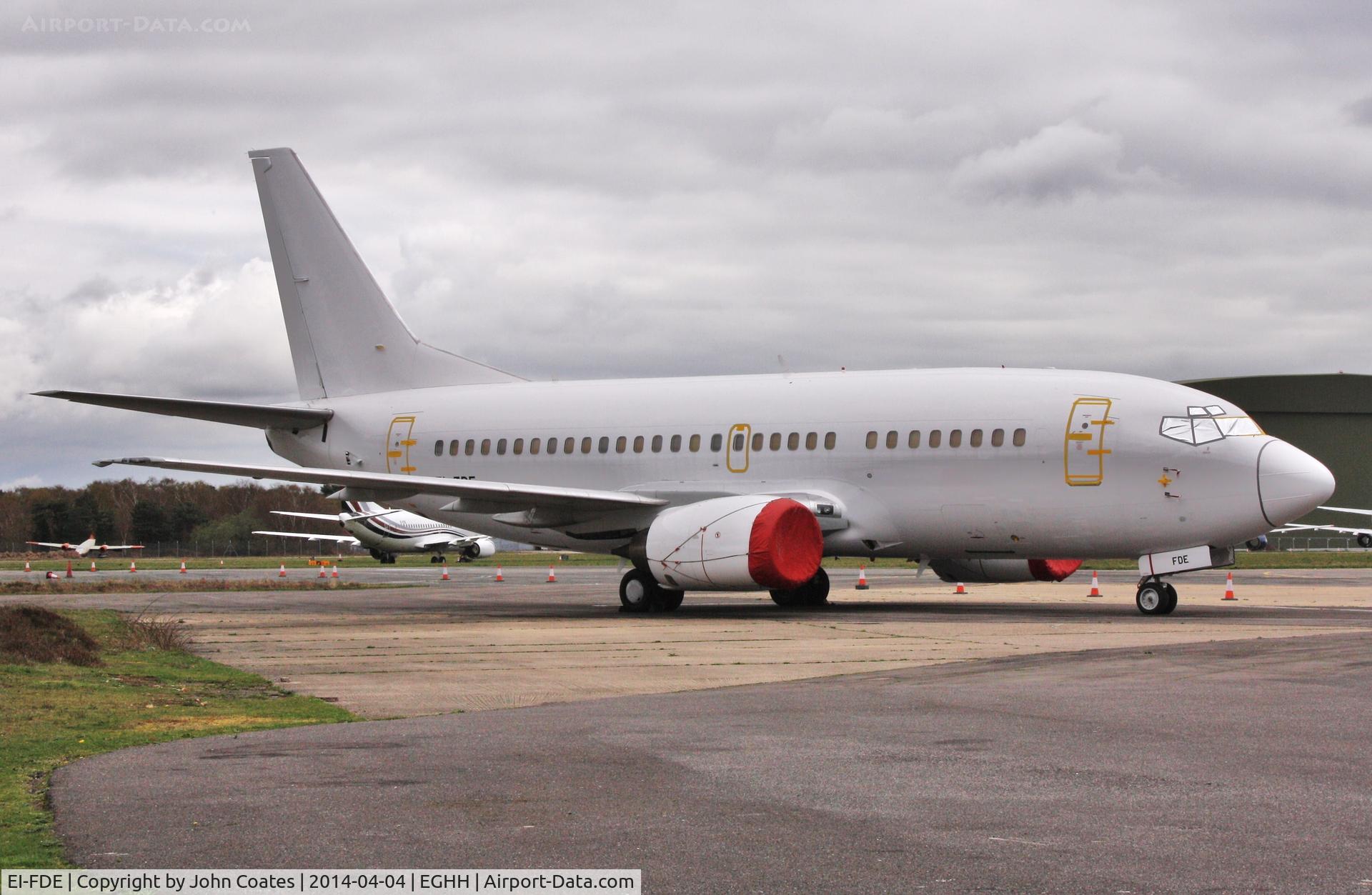 EI-FDE, 1996 Boeing 737-505 C/N 25794, ex LN-BUD in storage at European