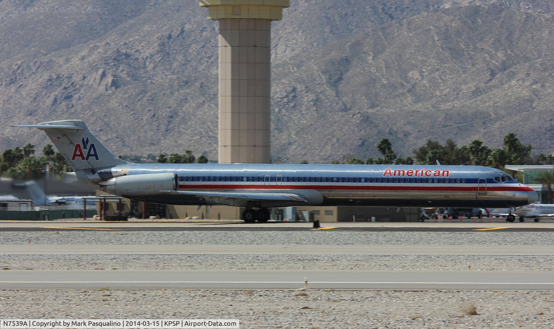N7539A, 1990 McDonnell Douglas MD-82 (DC-9-82) C/N 49993, MD-82