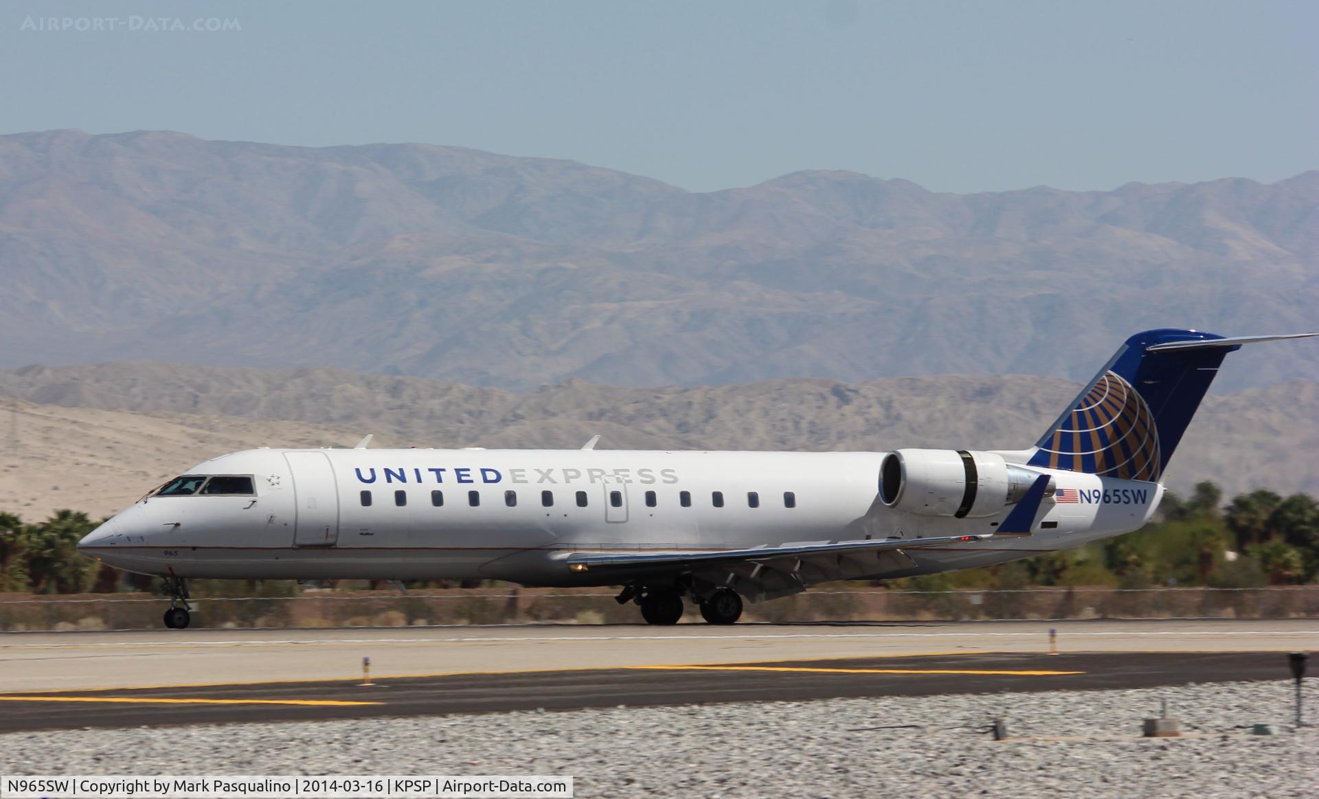 N965SW, 2003 Bombardier CRJ-200ER (CL-600-2B19) C/N 7871, CL-600-2B19
