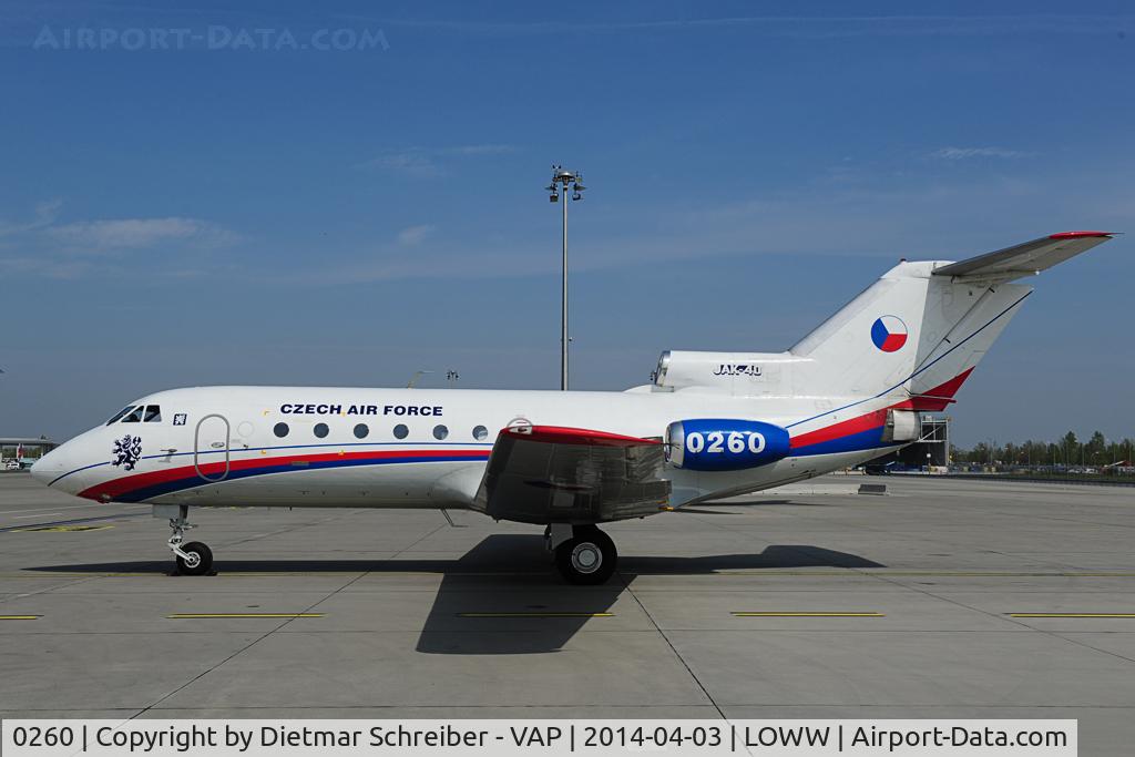0260, 1978 Yakovlev Yak-40 C/N 9940260, Czech Air Force Yakovlev 40