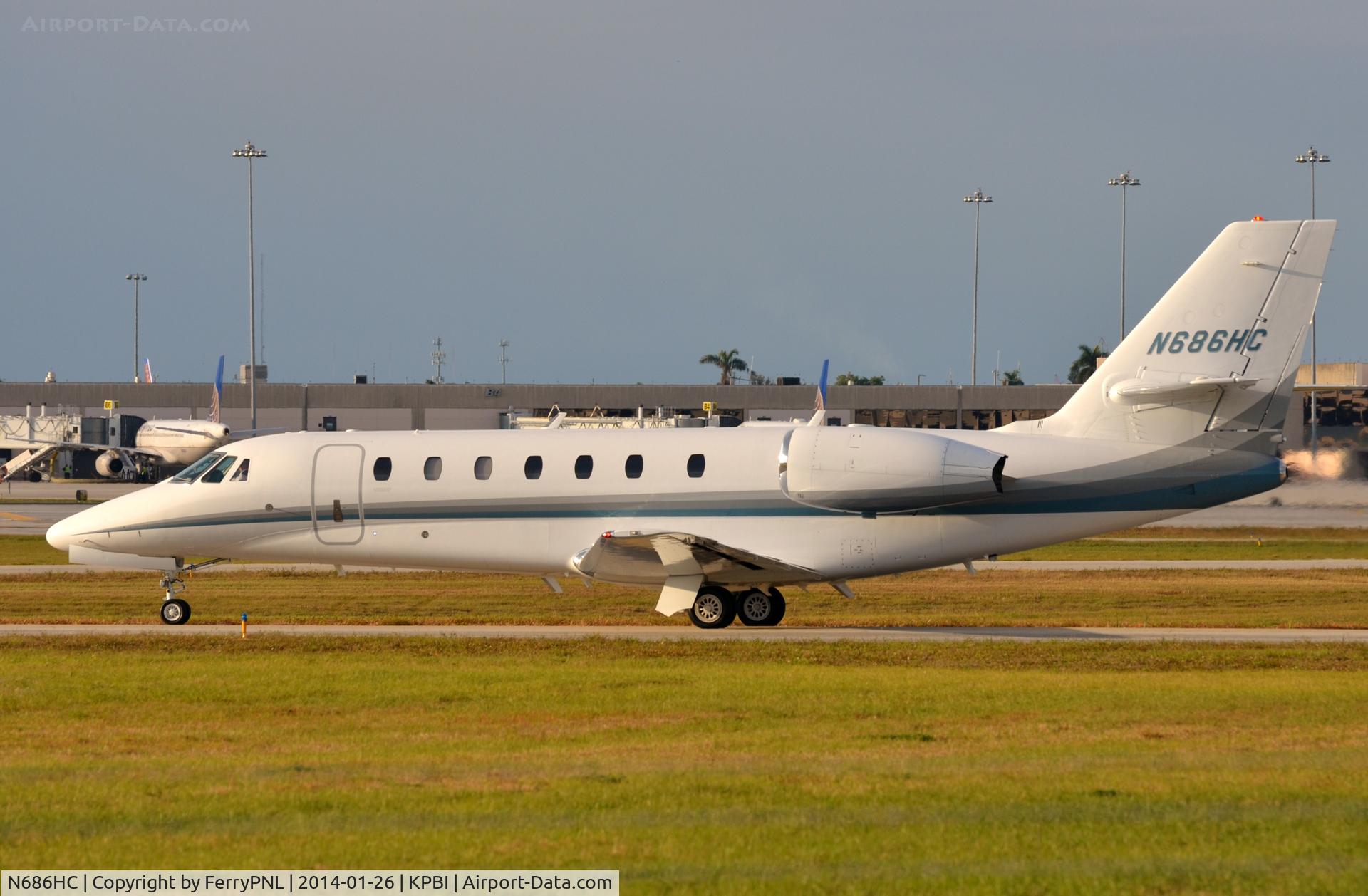N686HC, 2006 Cessna 680 Citation Sovereign C/N 680-0101, CC Industries Inc Ce680