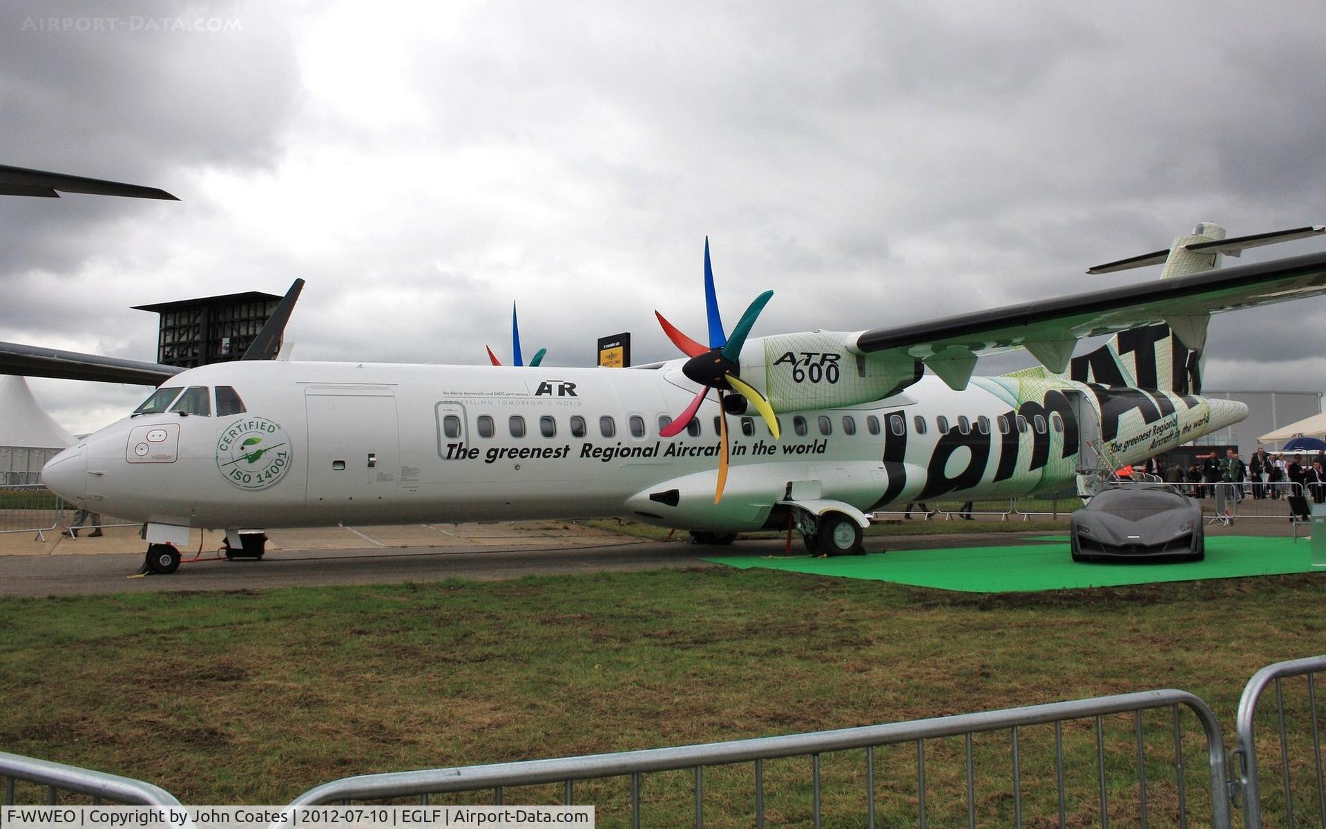 F-WWEO, 2012 ATR 72-600 (72-212A) C/N 1030, 